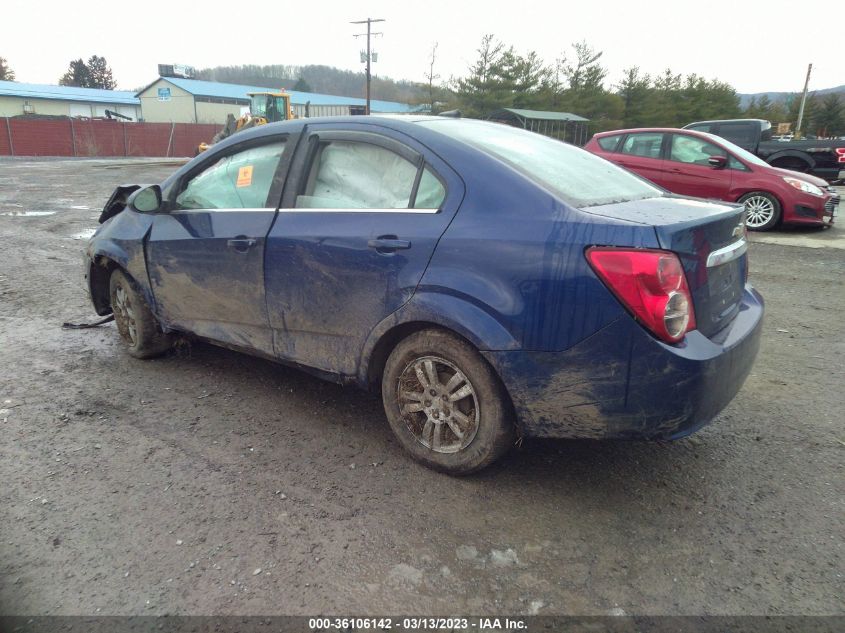 2013 CHEVROLET SONIC LT - 1G1JD5SG4D4255175
