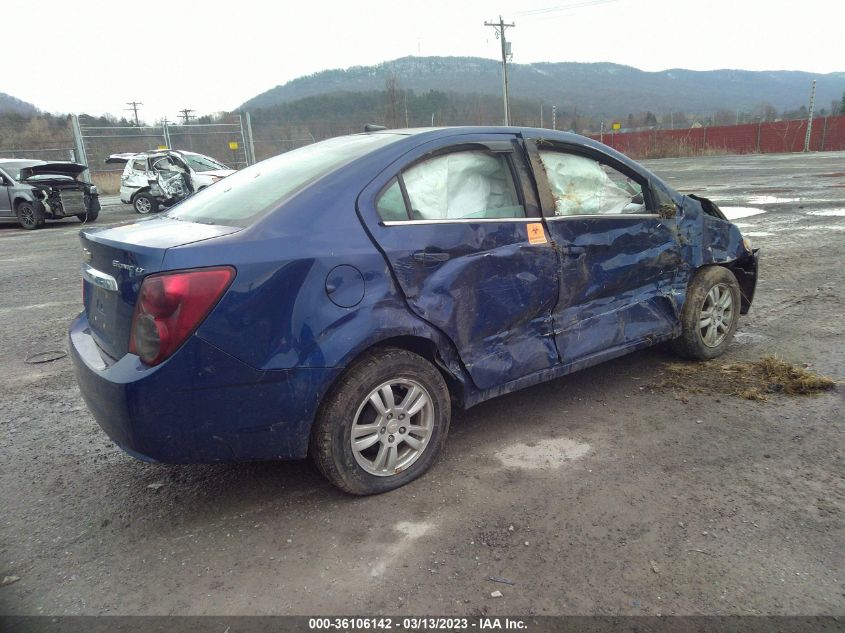 2013 CHEVROLET SONIC LT - 1G1JD5SG4D4255175