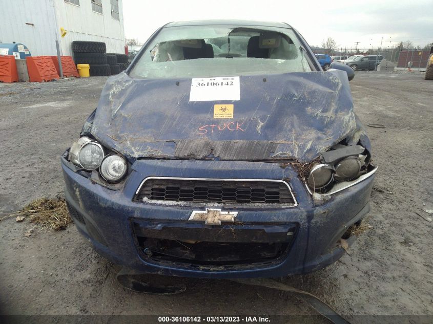 2013 CHEVROLET SONIC LT - 1G1JD5SG4D4255175