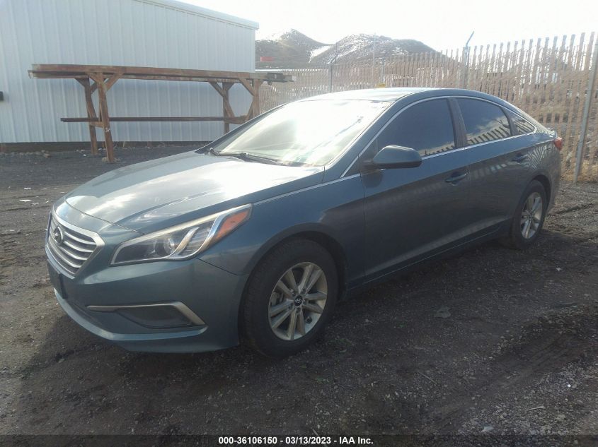 2016 HYUNDAI SONATA 2.4L SE - 5NPE24AF0GH268019