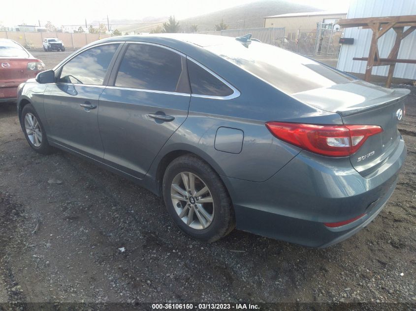 2016 HYUNDAI SONATA 2.4L SE - 5NPE24AF0GH268019