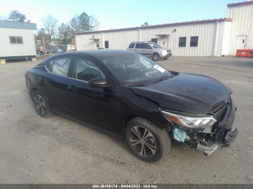 2022 NISSAN SENTRA SV - 3N1AB8CV0NY308676