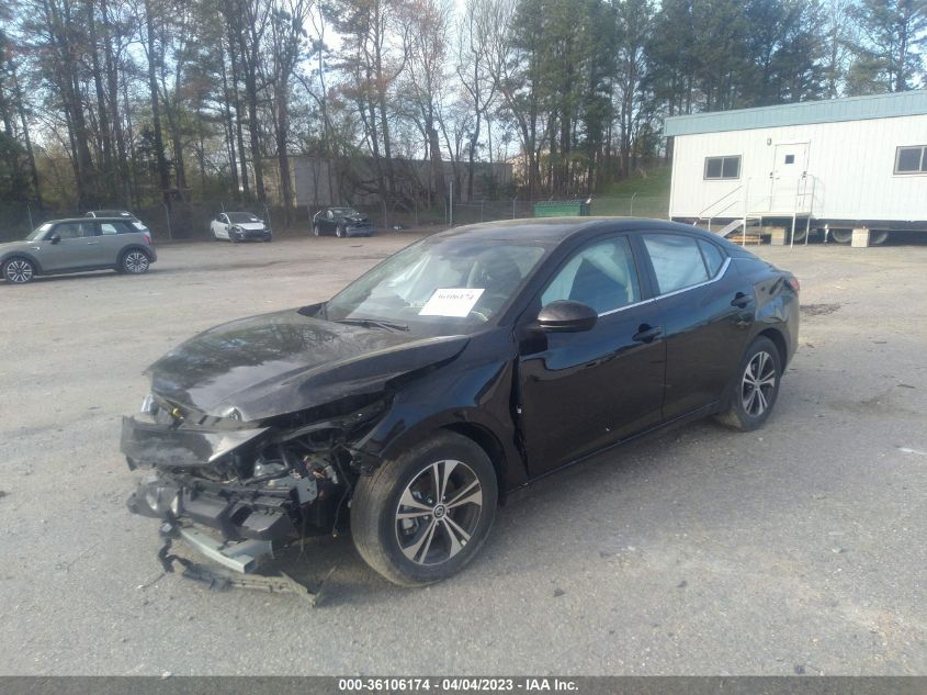 2022 NISSAN SENTRA SV - 3N1AB8CV0NY308676