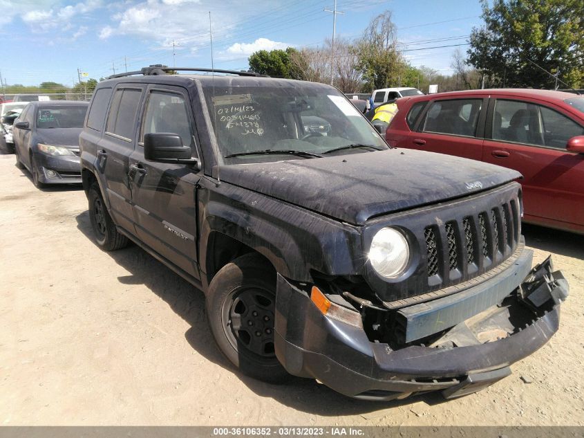 2016 JEEP PATRIOT SPORT - 1C4NJPBA3GD514378