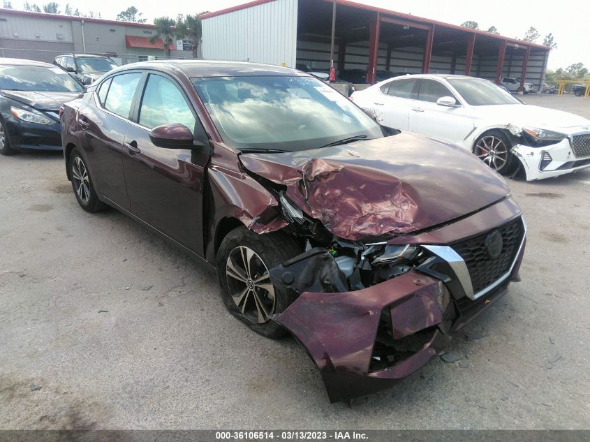 2022 NISSAN SENTRA SV - 3N1AB8CV3NY258260