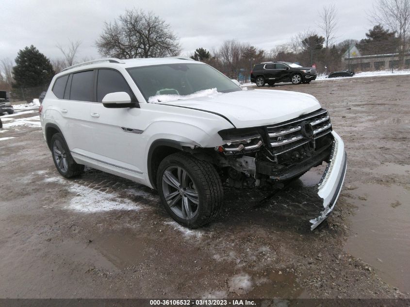 2018 VOLKSWAGEN ATLAS 3.6L V6 SE W/TECHNOLOGY - 1V2PR2CA2JC575848