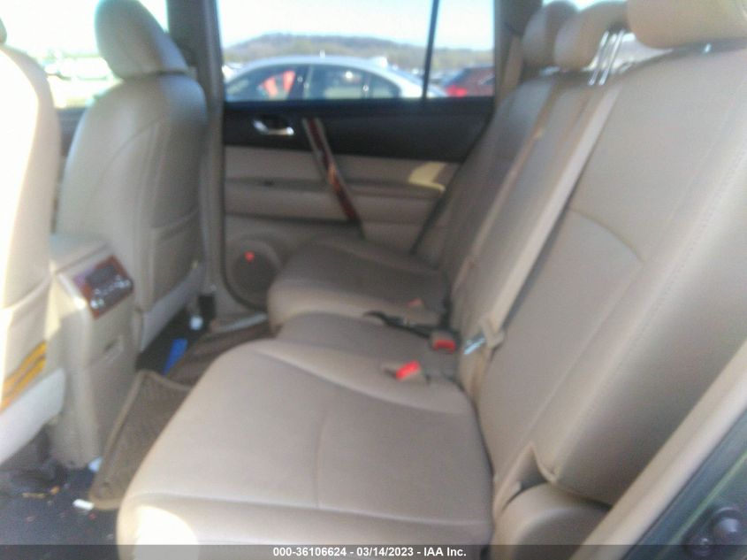 2013 TOYOTA HIGHLANDER LIMITED - 5TDDK3EH3DS241727