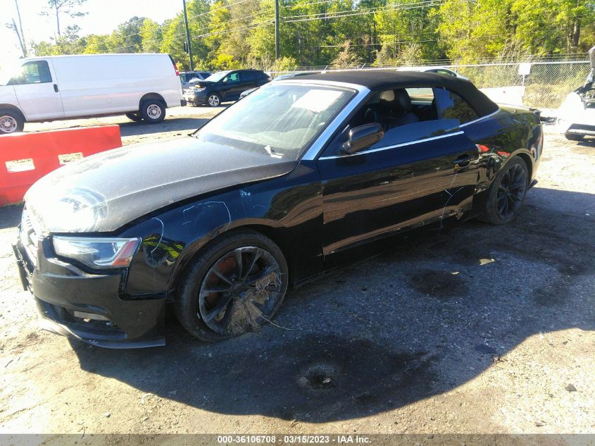 2013 AUDI A5 PREMIUM PLUS WAULFAFH5DN001004