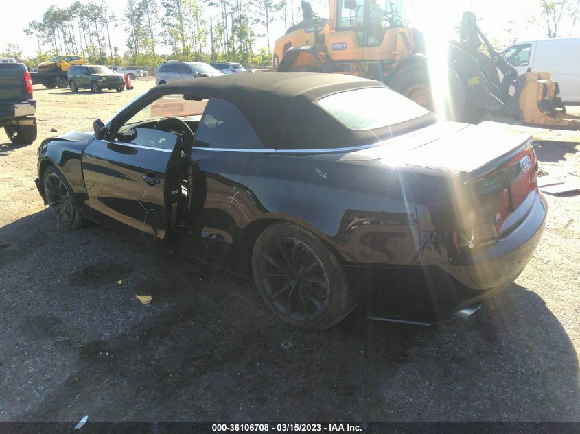 2013 AUDI A5 PREMIUM PLUS WAULFAFH5DN001004