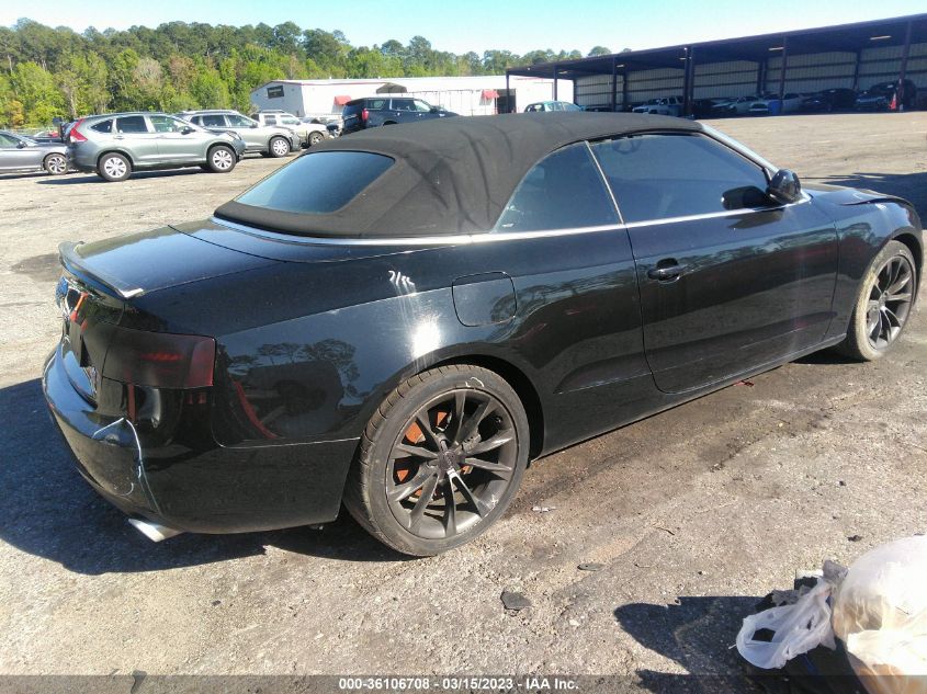 2013 AUDI A5 PREMIUM PLUS WAULFAFH5DN001004