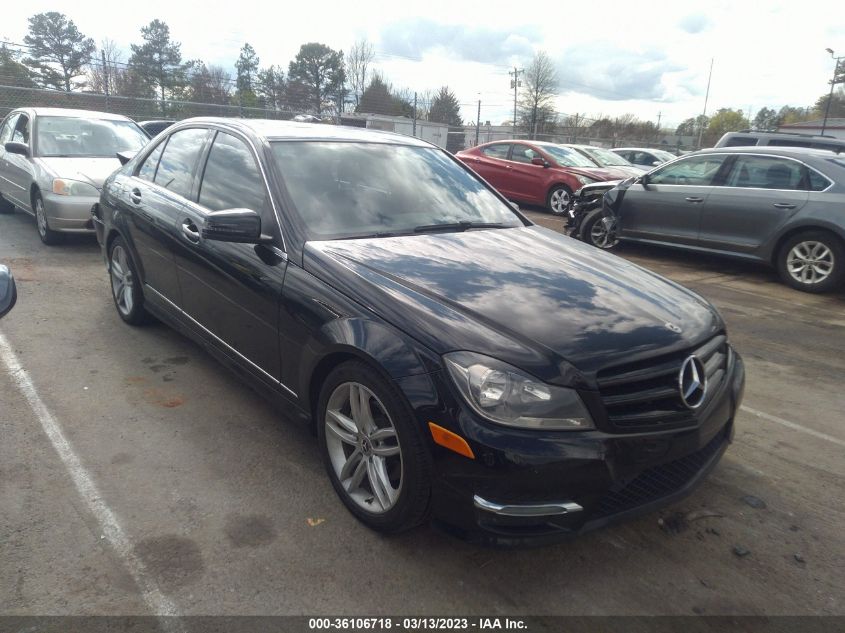 2014 MERCEDES-BENZ C-CLASS C 250 - WDDGF4HB7EA935307