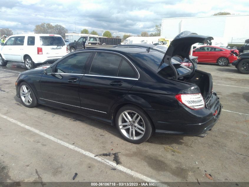 2014 MERCEDES-BENZ C-CLASS C 250 - WDDGF4HB7EA935307