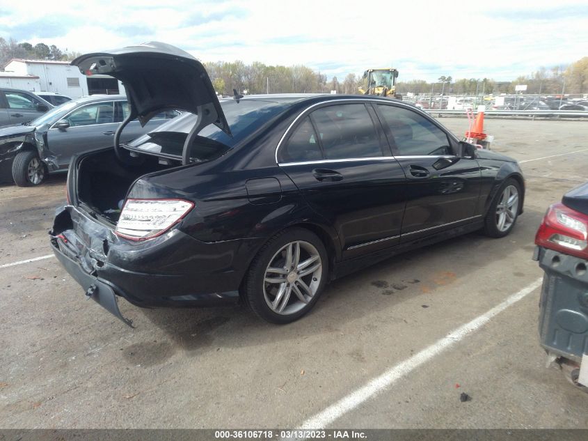 2014 MERCEDES-BENZ C-CLASS C 250 - WDDGF4HB7EA935307