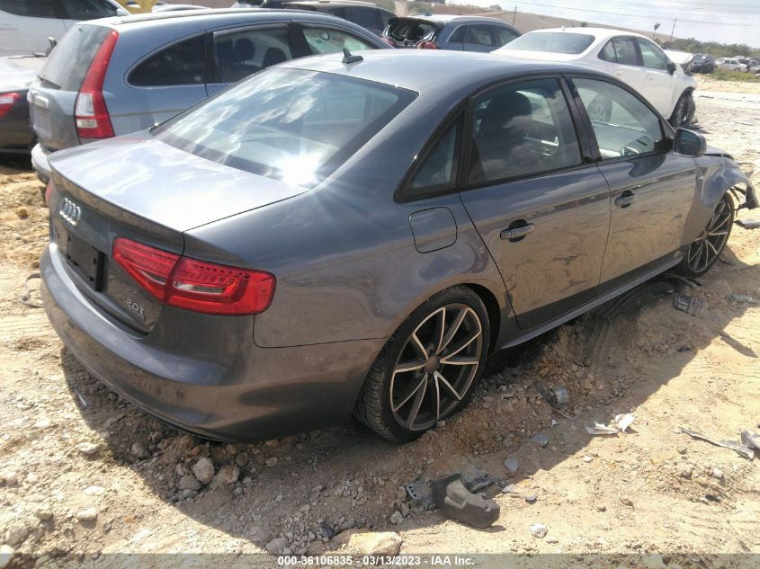 2016 AUDI A4 PREMIUM - WAUBFAFL1GN012702