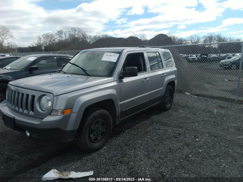 2016 JEEP PATRIOT SPORT - 1C4NJPBB8GD726881