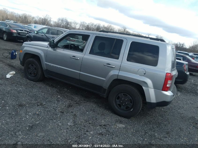 2016 JEEP PATRIOT SPORT - 1C4NJPBB8GD726881