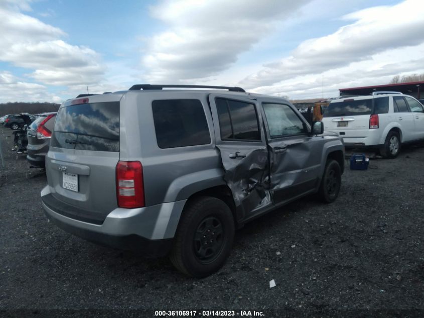 2016 JEEP PATRIOT SPORT - 1C4NJPBB8GD726881