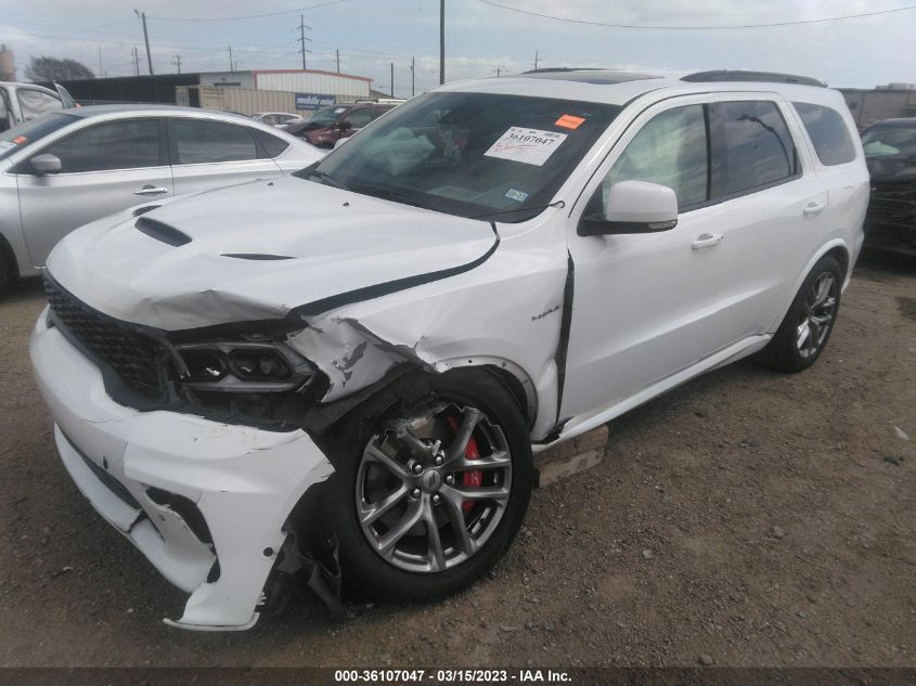 2022 DODGE DURANGO R/T PLUS - 1C4SDJCT8NC134687