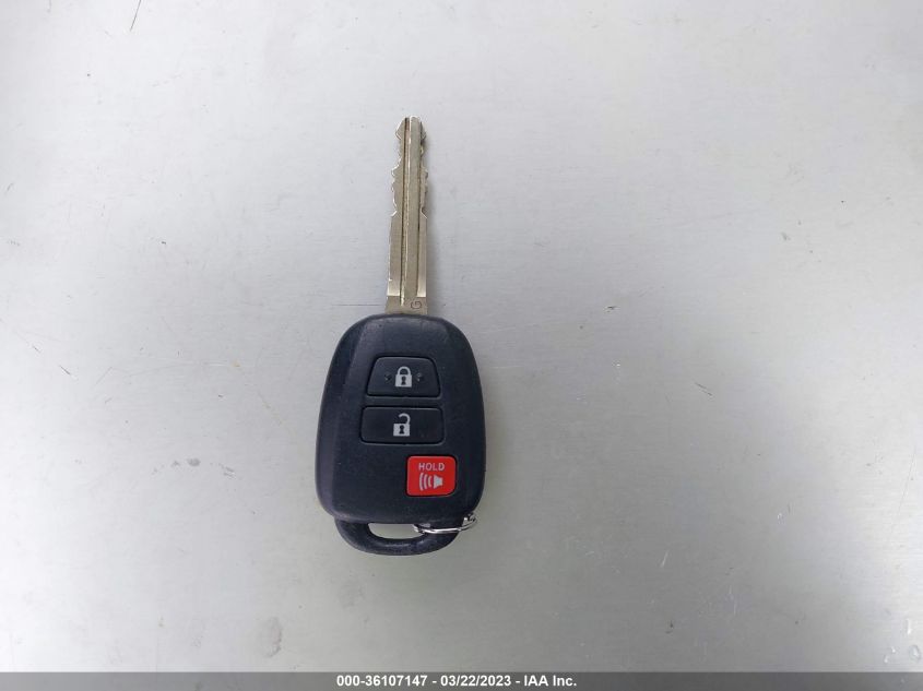 2014 TOYOTA PRIUS C ONE/THREE/TWO/FOUR - JTDKDTB31E1078648