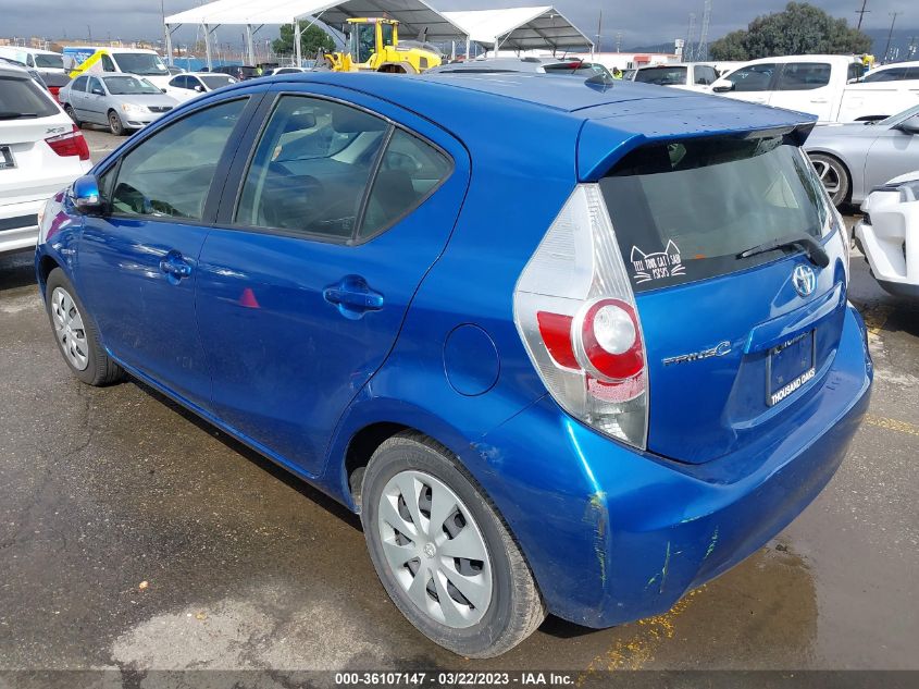 2014 TOYOTA PRIUS C ONE/THREE/TWO/FOUR - JTDKDTB31E1078648