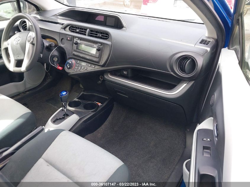 2014 TOYOTA PRIUS C ONE/THREE/TWO/FOUR - JTDKDTB31E1078648