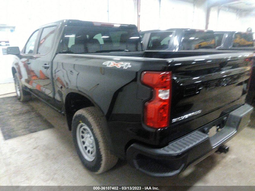 2023 CHEVROLET SILVERADO 1500 WORK TRUCK - 1GCPDAEK1PZ232812