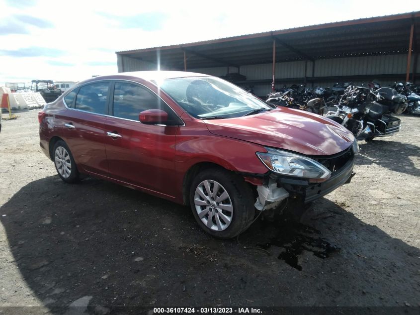 2017 NISSAN SENTRA SV - 3N1AB7AP9HY288432