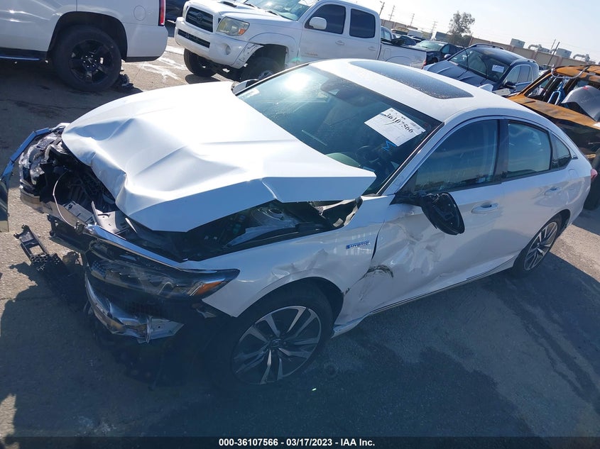 VIN 1HGCV3F53NA029613 2022 HONDA ACCORD HYBRID EX-L