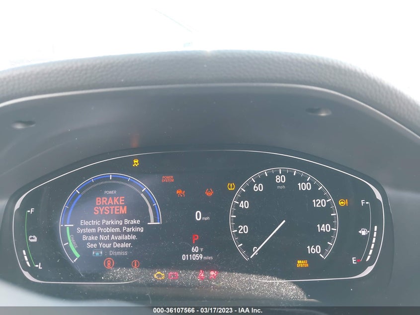 VIN 1HGCV3F53NA029613 2022 HONDA ACCORD HYBRID EX-L