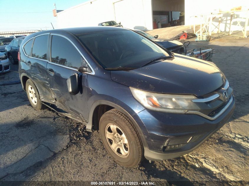 2015 HONDA CR-V LX - 5J6RM4H33FL054881