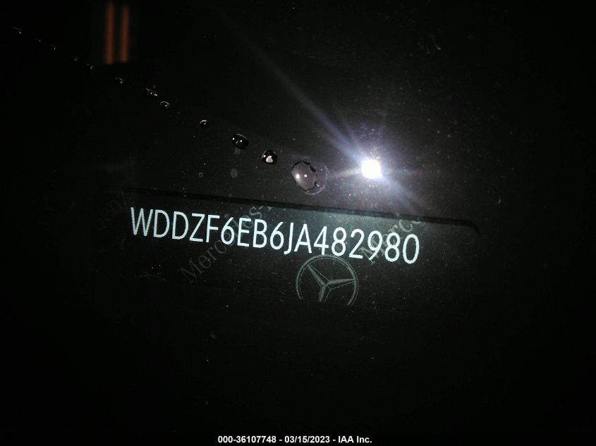 2018 MERCEDES-BENZ E-CLASS AMG E 43 - WDDZF6EB6JA482980