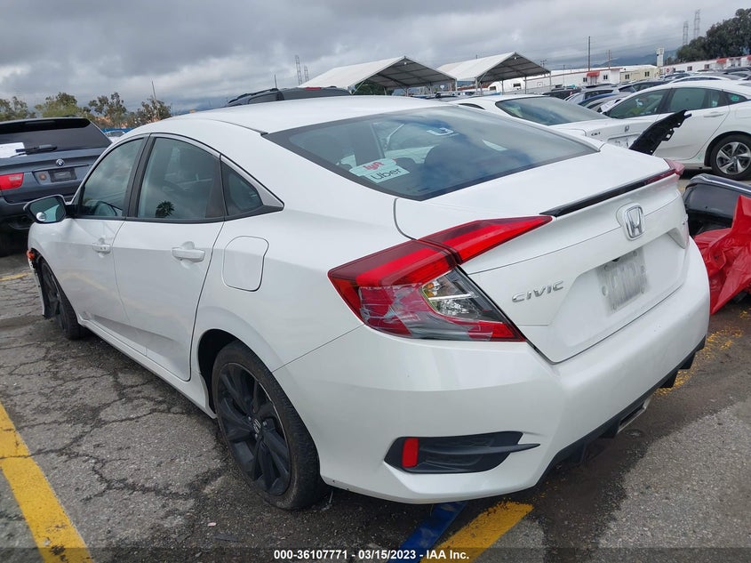 VIN 2HGFC2F82LH537643 2020 HONDA CIVIC SEDAN SPORT