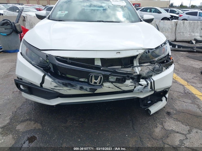 VIN 2HGFC2F82LH537643 2020 HONDA CIVIC SEDAN SPORT