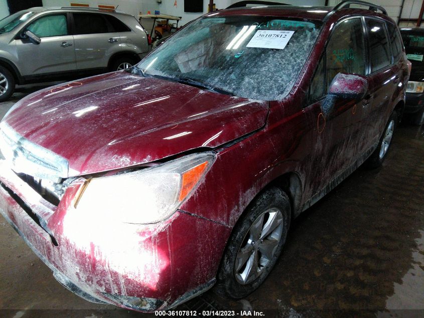2016 SUBARU FORESTER 2.5I PREMIUM - JF2SJADC4GH406117