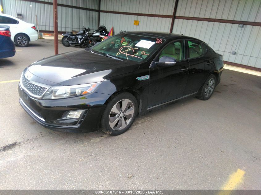 2015 KIA OPTIMA HYBRID EX - KNAGN4AD2F5084775