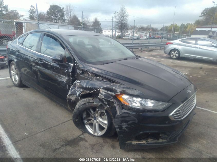 2018 FORD FUSION SE - 3FA6P0HD3JR157588