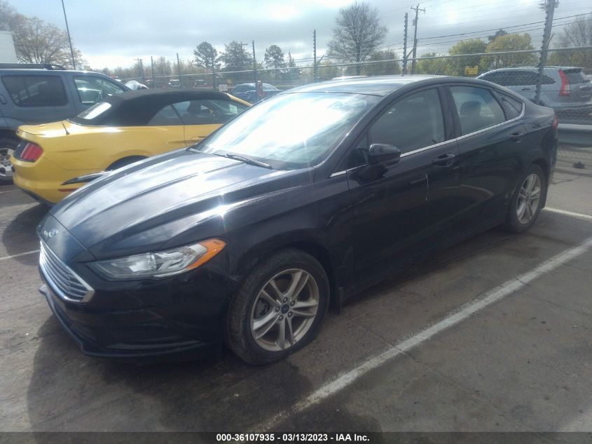 2018 FORD FUSION SE - 3FA6P0HD3JR157588