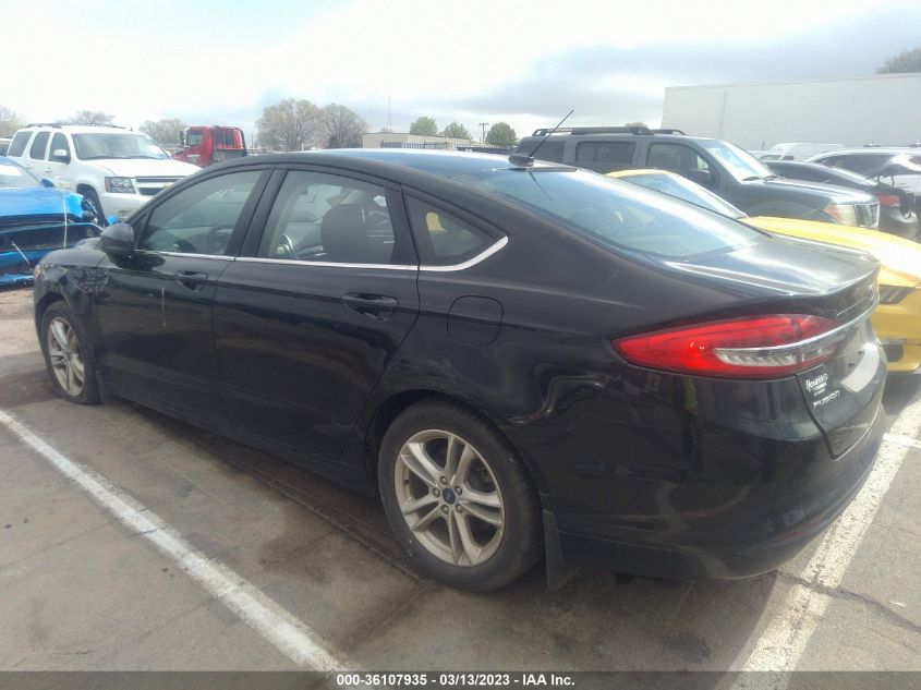 2018 FORD FUSION SE - 3FA6P0HD3JR157588