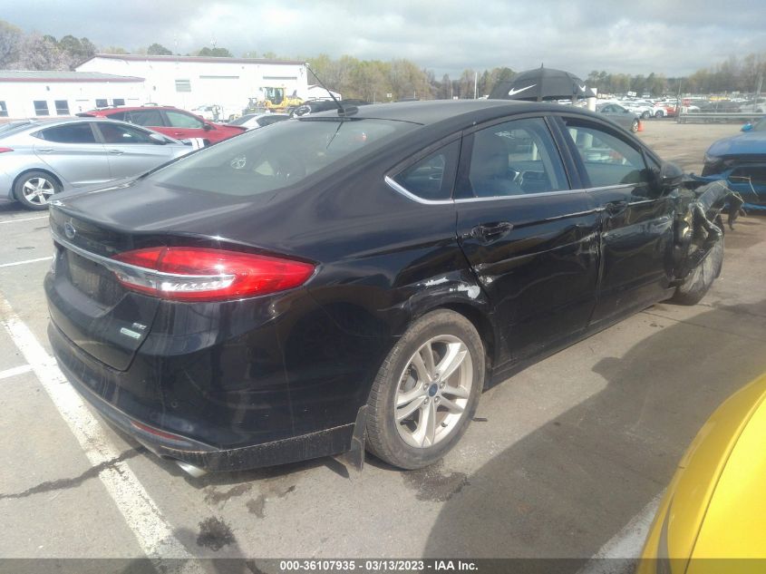 2018 FORD FUSION SE - 3FA6P0HD3JR157588