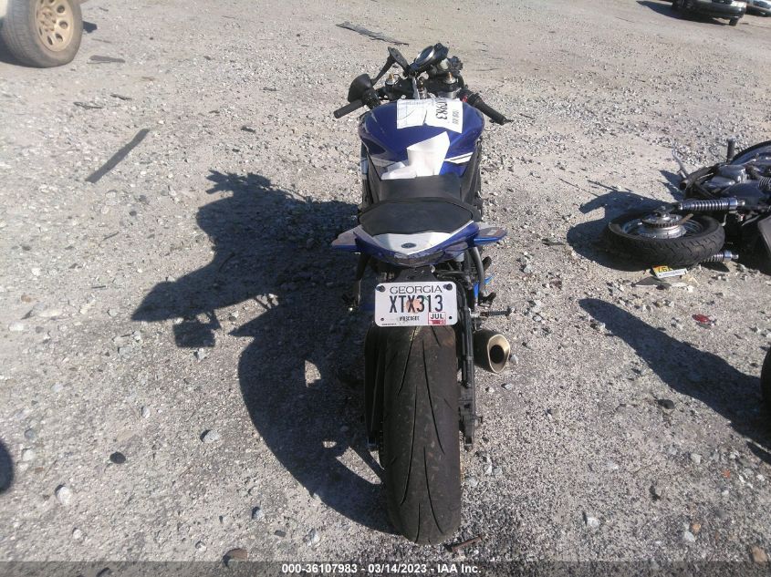 2012 YAMAHA YZFR6 JYARJ16E0CA027139
