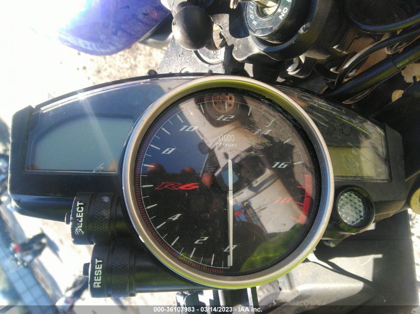 2012 YAMAHA YZFR6 JYARJ16E0CA027139