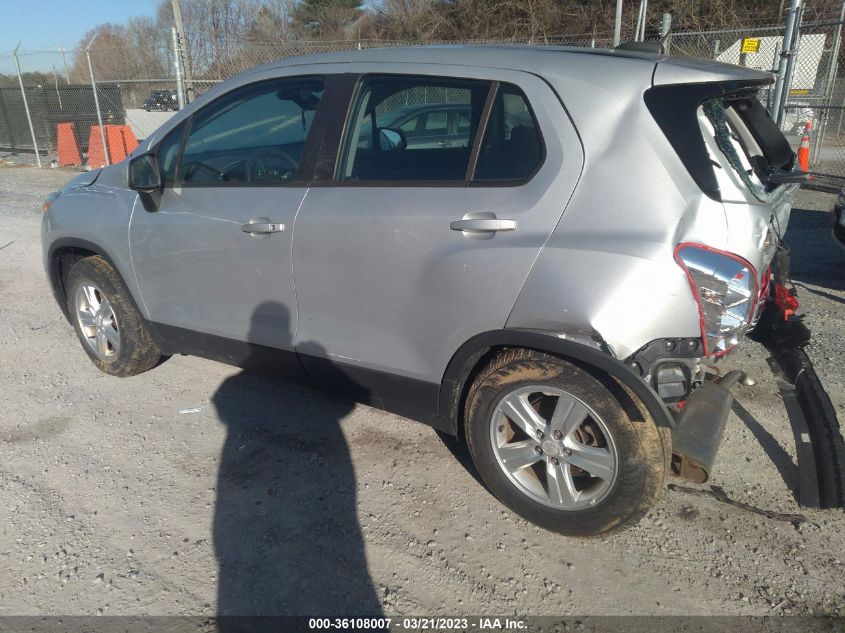 2018 CHEVROLET TRAX LS - 3GNCJNSB0JL257418