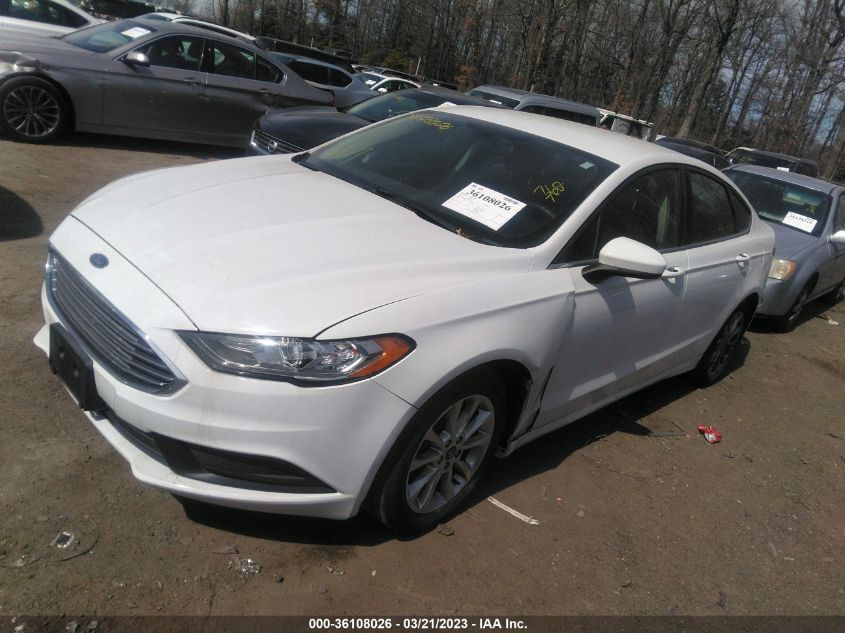 2017 FORD FUSION SE - 3FA6P0H70HR227214