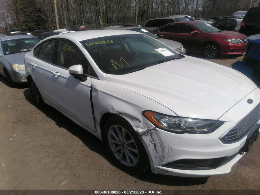 2017 FORD FUSION SE - 3FA6P0H70HR227214