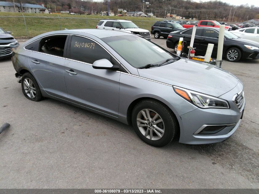 2017 HYUNDAI SONATA 2.4L - 5NPE24AFXHH505231