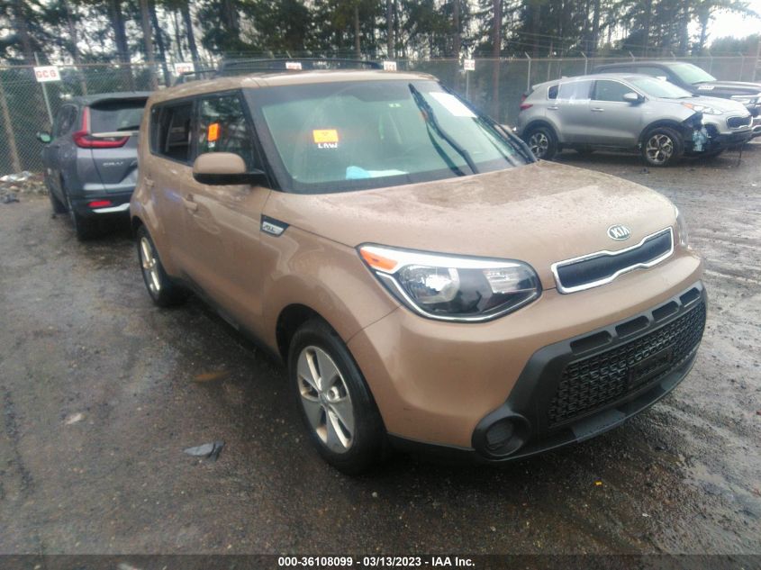 2015 KIA SOUL BASE - KNDJN2A22F7157871