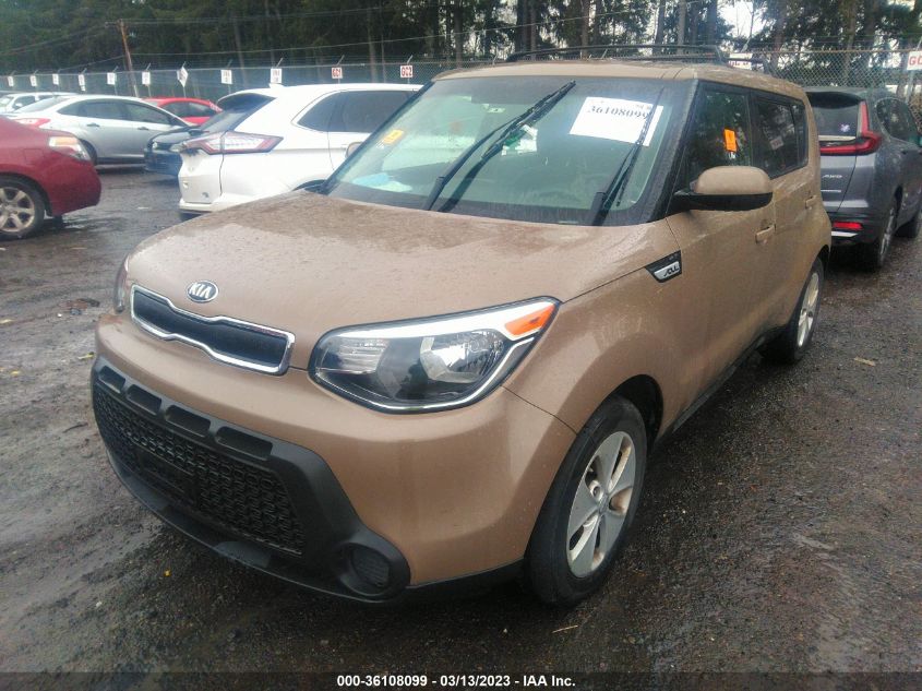 2015 KIA SOUL BASE - KNDJN2A22F7157871