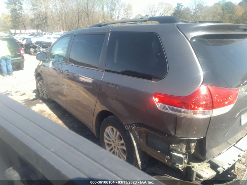 2013 TOYOTA SIENNA XLE AAS/XLE/LTD - 5TDYK3DC4DS335302