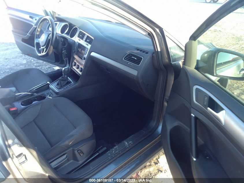 2017 VOLKSWAGEN GOLF SPORTWAGEN S 3VW017AU3HM527284