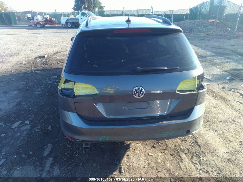 2017 VOLKSWAGEN GOLF SPORTWAGEN S 3VW017AU3HM527284